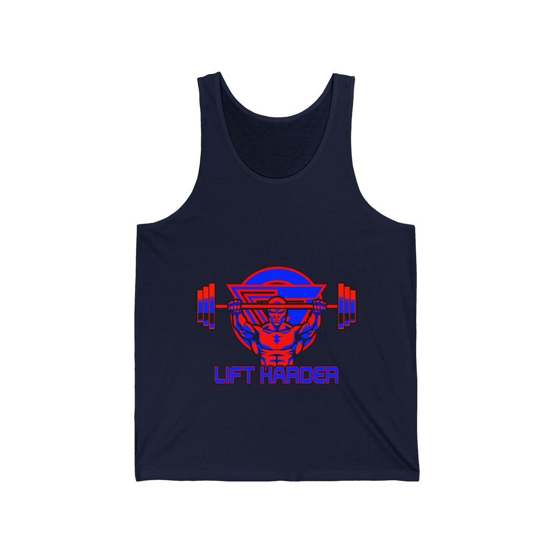 ENTER THE MAC RED BLUE  TANK/LIFT HARDER