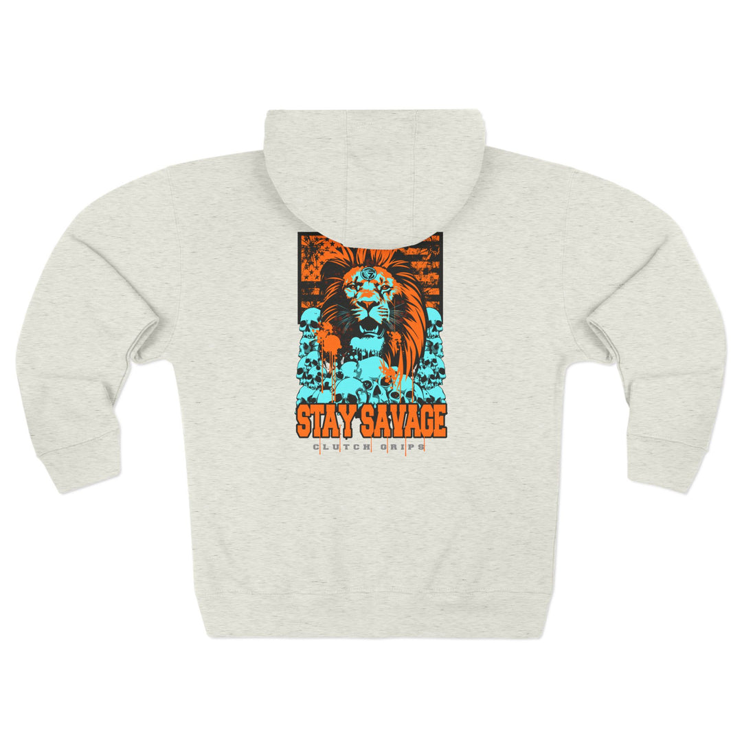 LIONHEART MIAMI COLORS /STAY SAVAGE ZIP UP