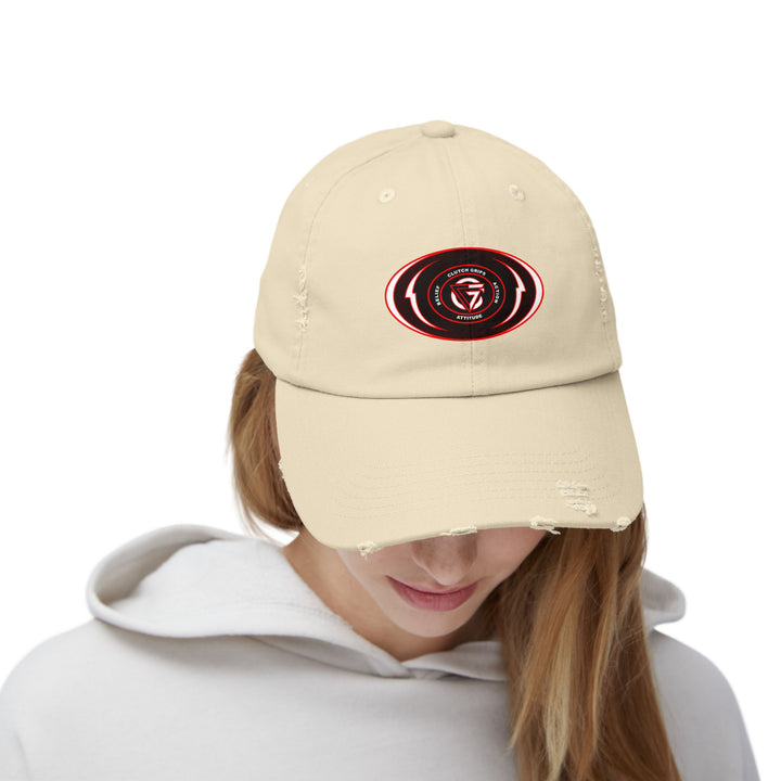 CG OVAL LOGO RED WHITE LIGHTNING ARCHES CAP