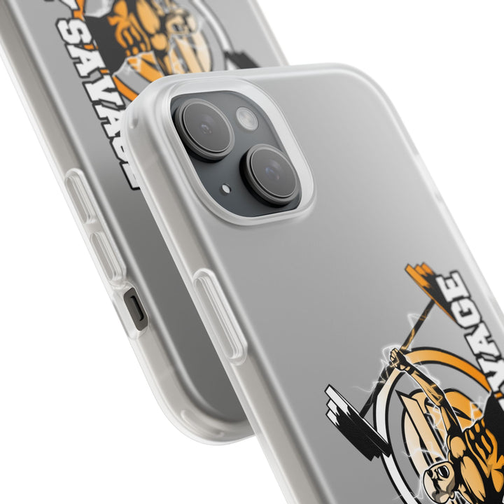 SPARTAN LIFT ORANGE WHITE PHONE CASE/STAY SAVAGE