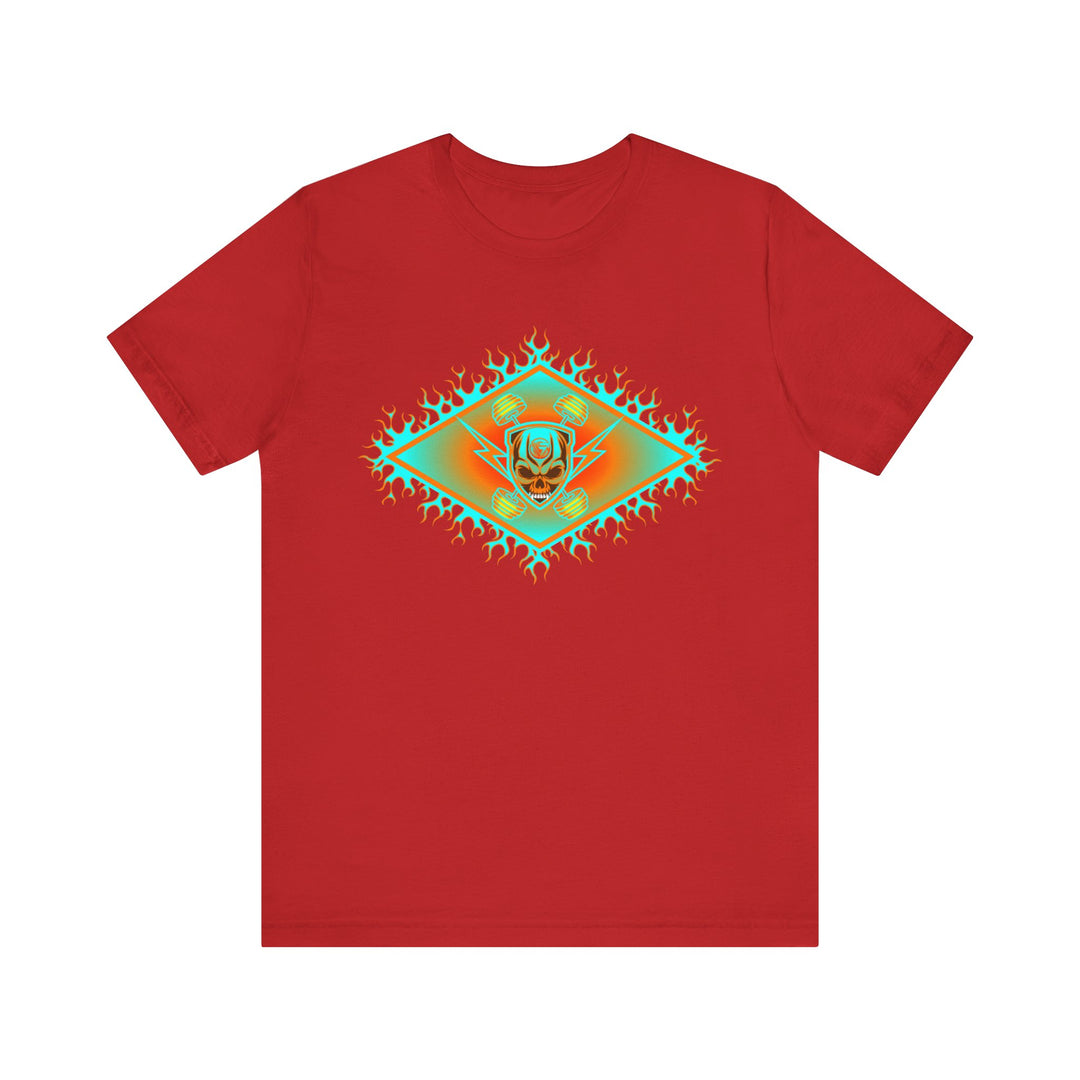 CG DIAMOND SKULLATOR MIAMI AQUA ORANGE DBL BELL