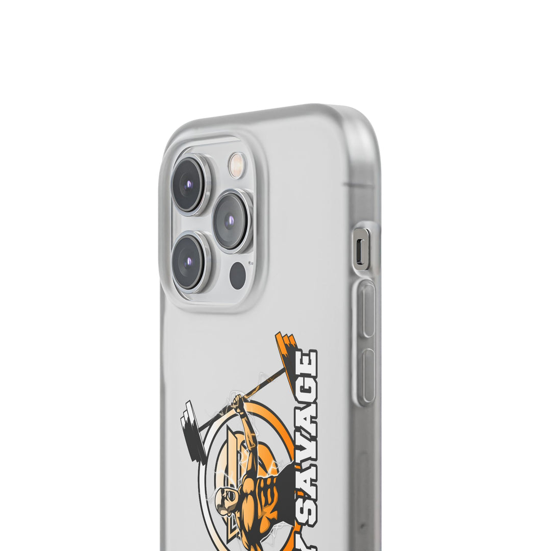 SPARTAN LIFT ORANGE WHITE PHONE CASE/STAY SAVAGE