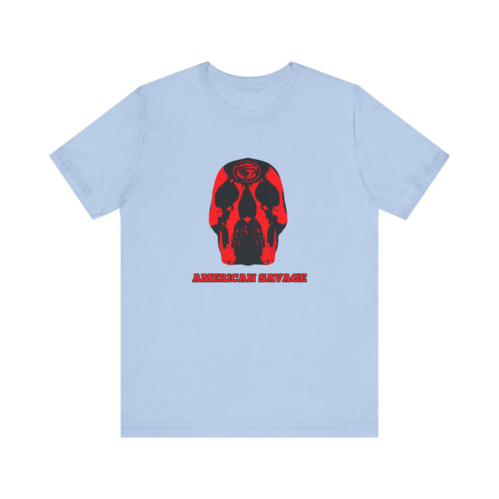 SKULLATOR RED BLACK /AMERICAN SAVAGE