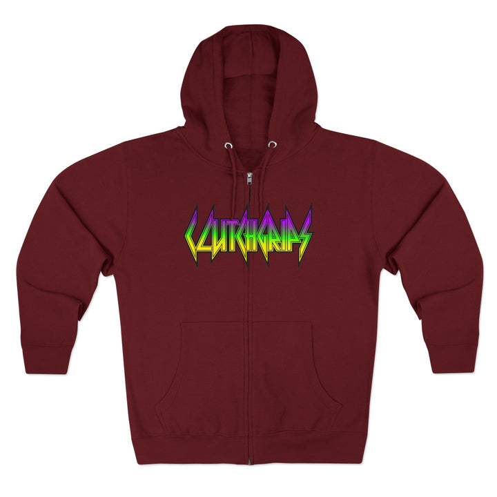 CG LIFT KICK YELLOW GREEN PURPLE/LIFT HARDER ZIP UP