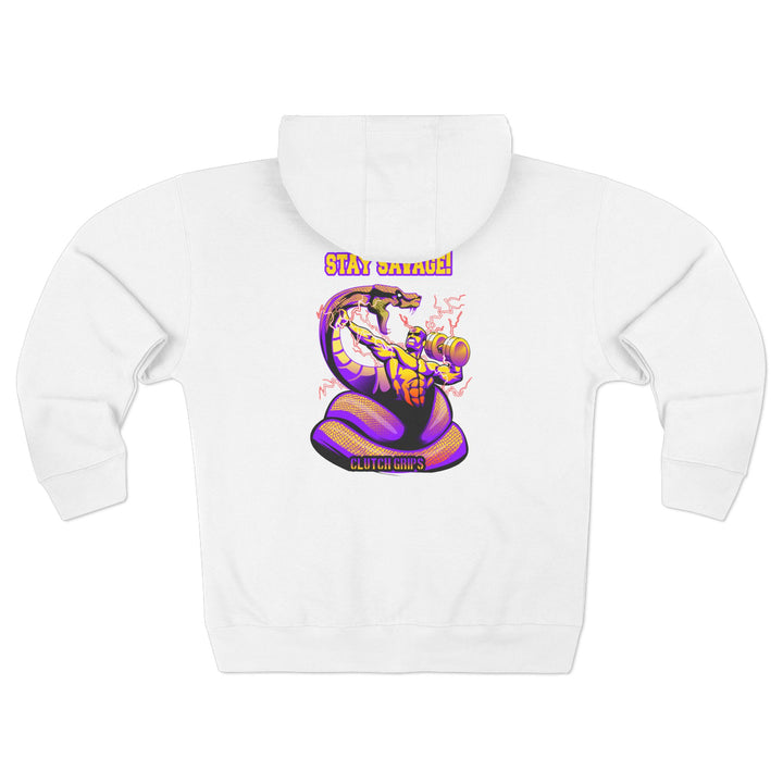 MAC VS SNAKE GOLD PURPLISH PINK/STAY SAVAGE ZIP UP