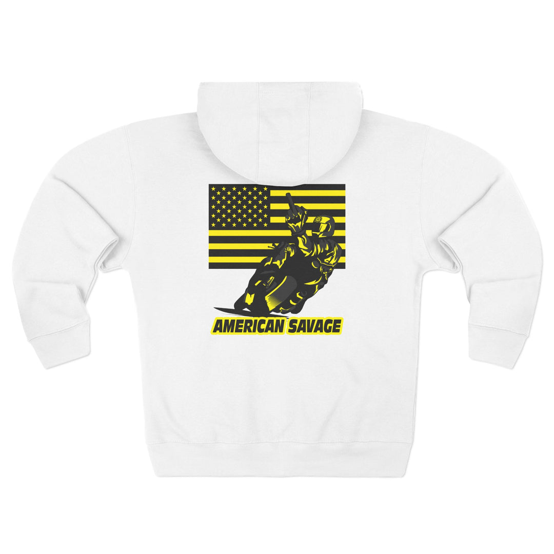 CG EZ RIDER BLACK YELLOW /AMERICAN SAVAGE ZIP UP