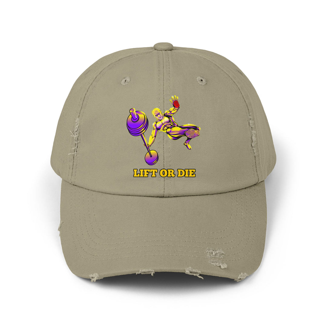 MAC JUMP GOLD PURPLE /LIFT OR DIE CAP