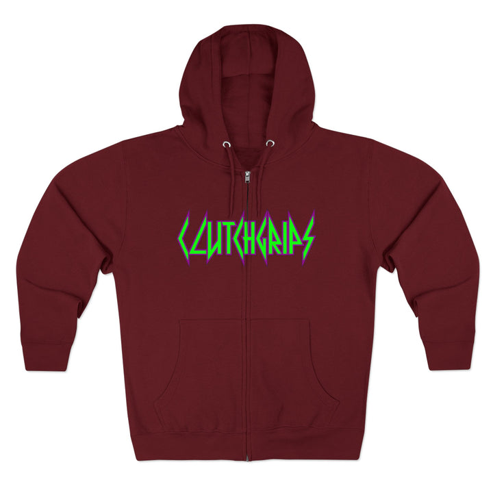 CG LIFT KICKPURPLE GREEN FADE/WELCOME TO THE JUNGLE ZIP UP