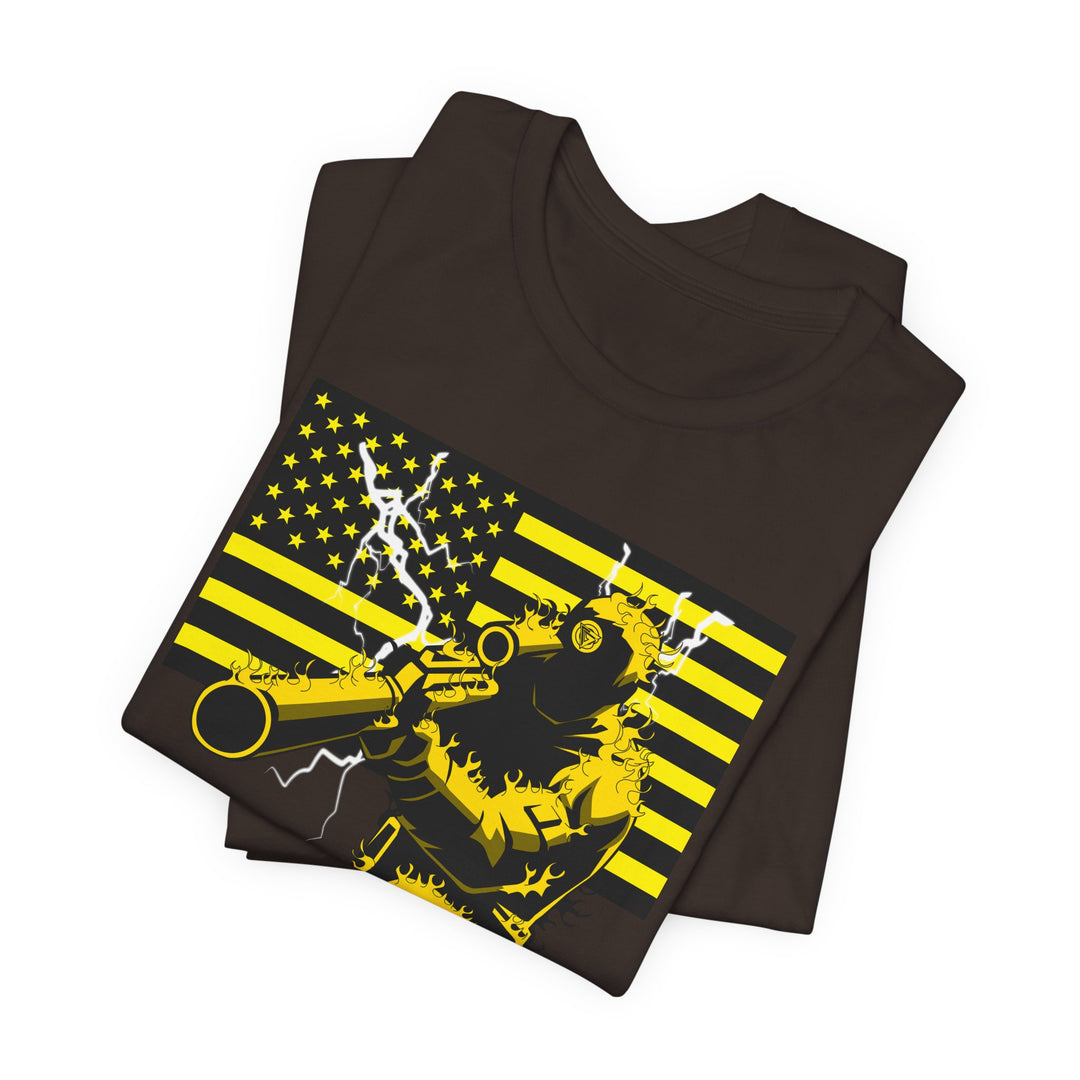 CG MAC THE SNIPER YELLOW BLACK /AMERICAN INFIDEL LAST LINE OF FREEDOM