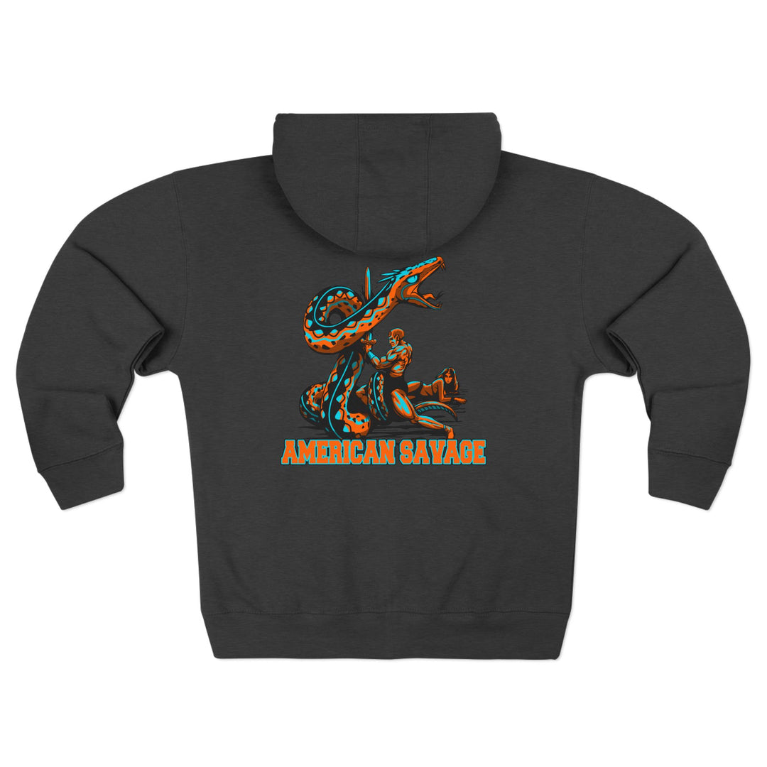 CG SERPENT SLAYER MIAMI COLORS /AMERICAN SAVAGE ZIP UP
