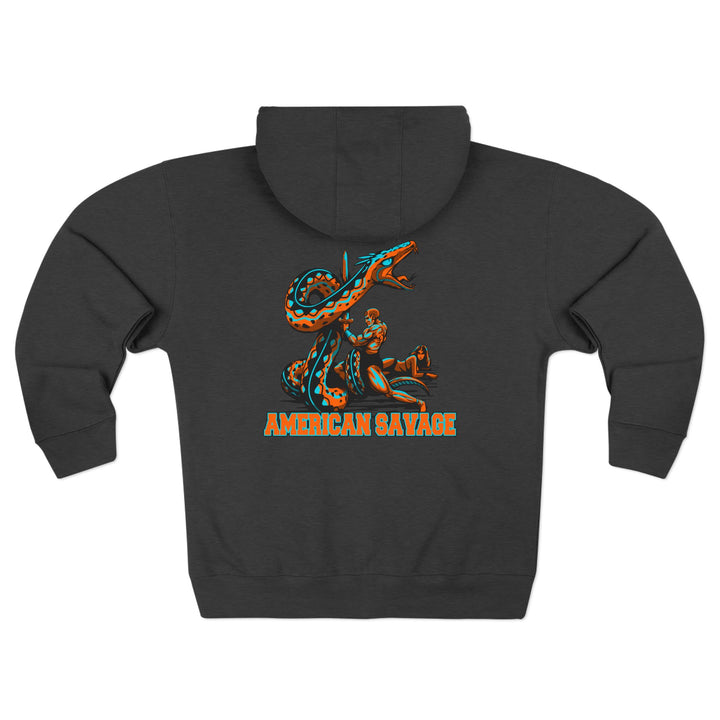 CG SERPENT SLAYER MIAMI COLORS /AMERICAN SAVAGE ZIP UP