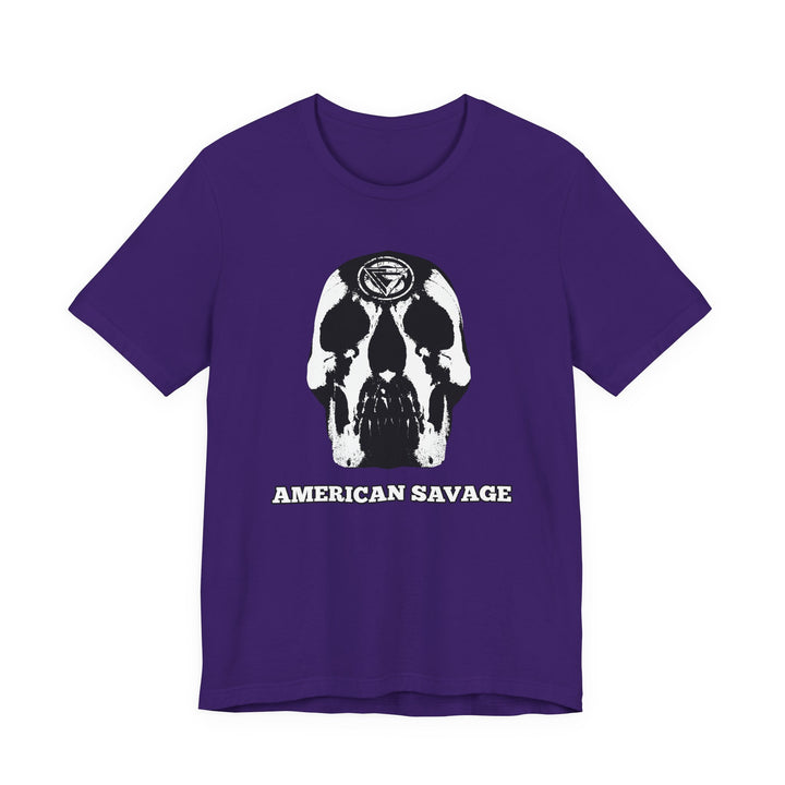 SKULLATOR WHITE BLACK /AMERICAN SAVAGE
