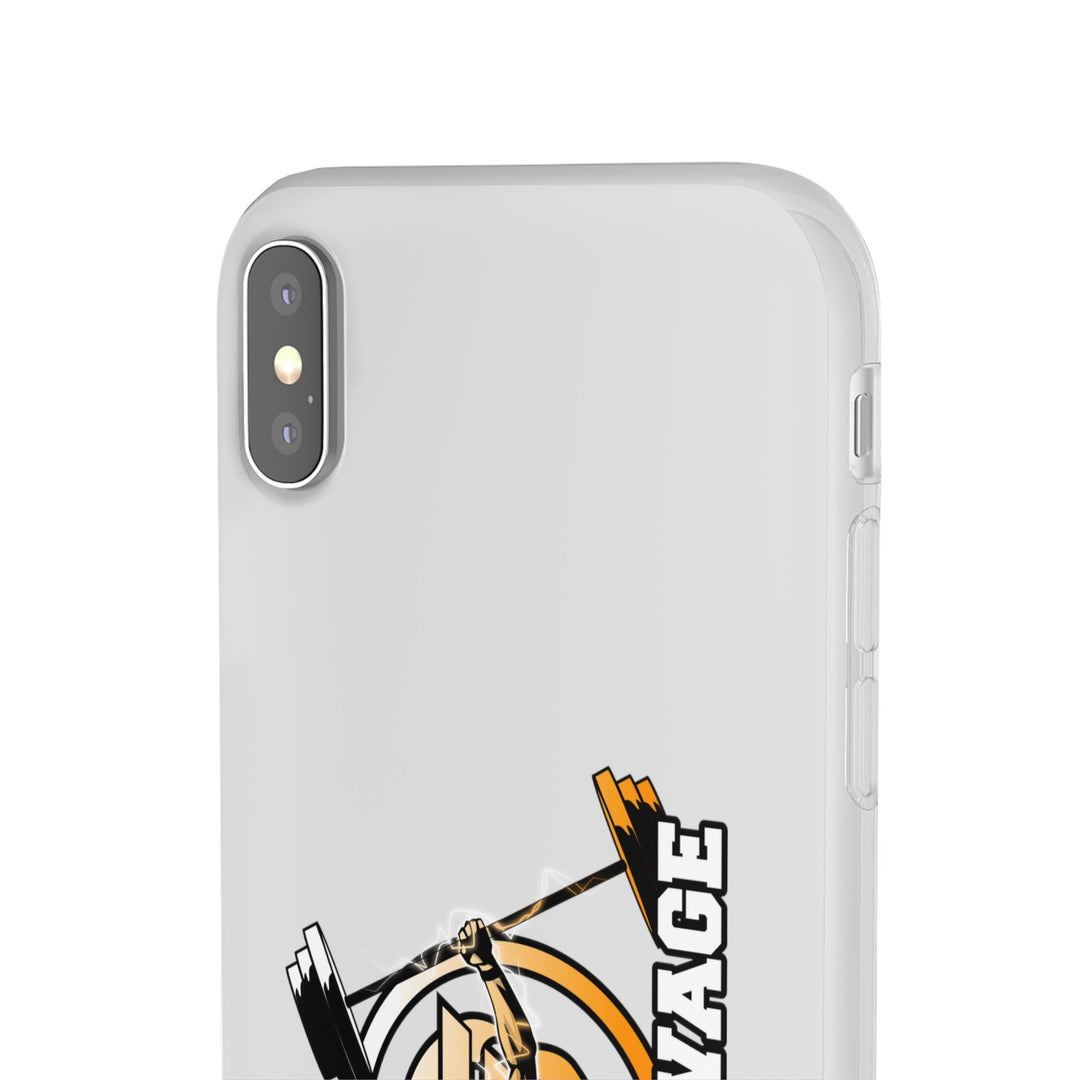 SPARTAN LIFT ORANGE WHITE PHONE CASE/STAY SAVAGE
