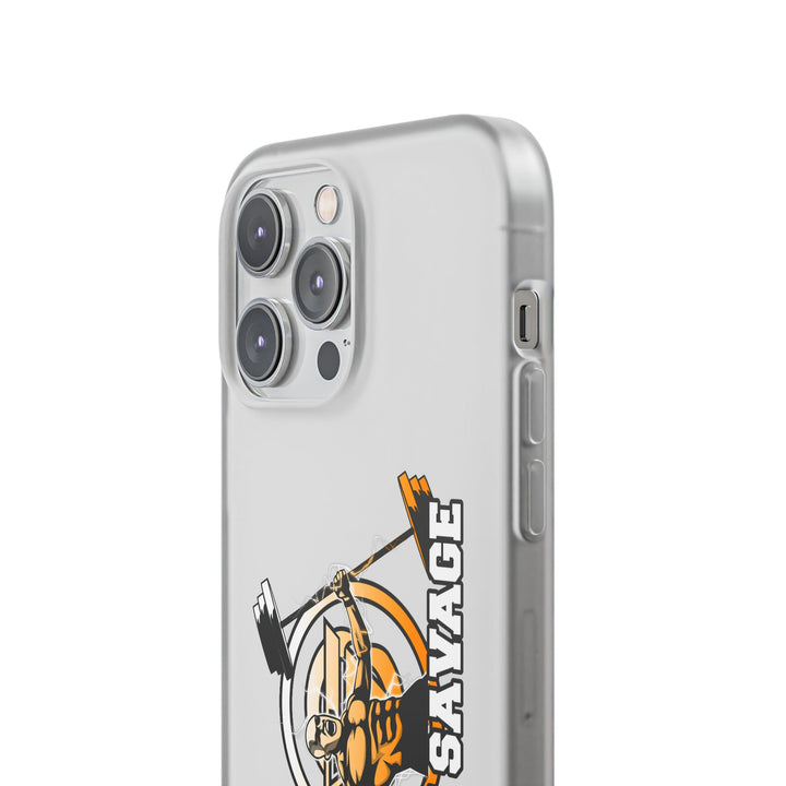 SPARTAN LIFT ORANGE WHITE PHONE CASE/STAY SAVAGE