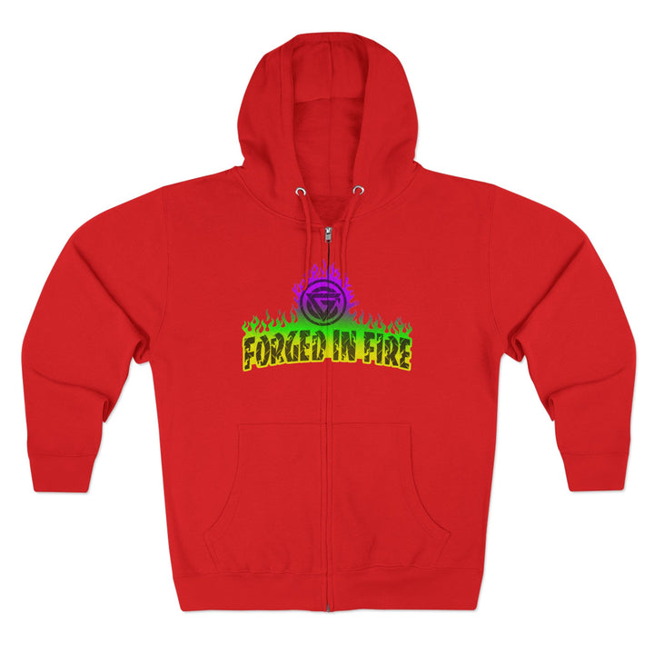 CG LIGHTNING KING YELLOW GREEN PURPLE /STAY SAVAGE ZIP UP