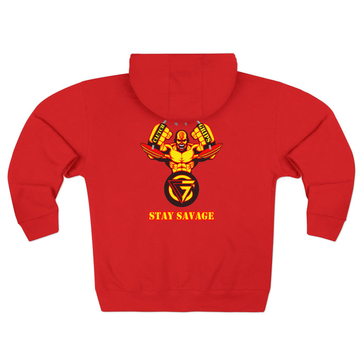 MAC SNAP GOLD RED/STAY SAVAGE ZIP UP