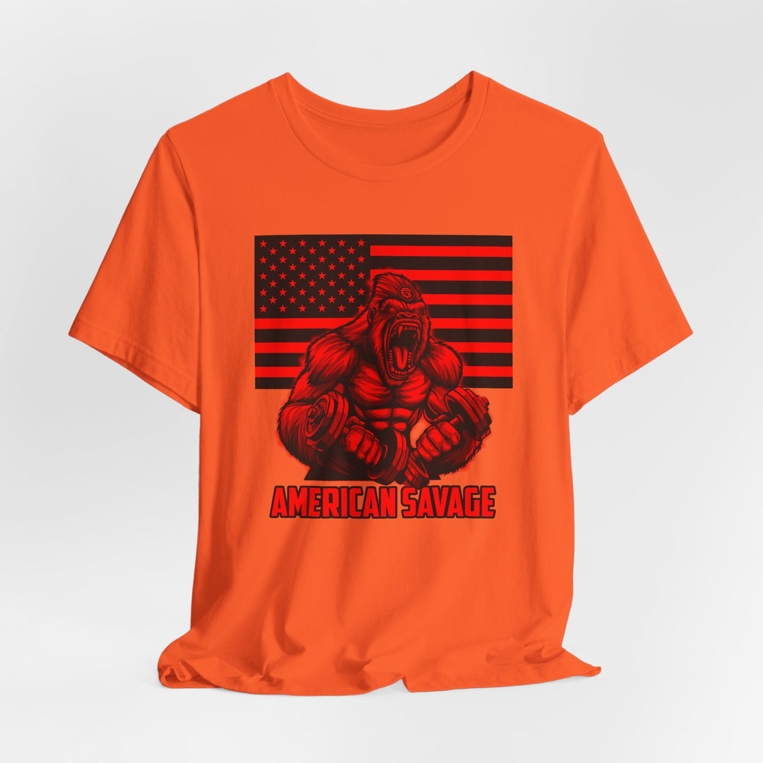 CG MAC ALPHA APE RED BLACK  /AMERICAN SAVAGE