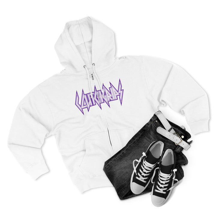 CG MAC MOTIVATOR PURPLE WHITE  /LIFT OR DIE  (TIK TOK) STORE ZIP UP