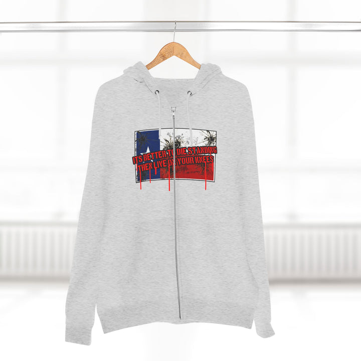 CG ANGRY DOG LONE STAR TEXAS STYLE /LIFT OR DIE ZIP UP