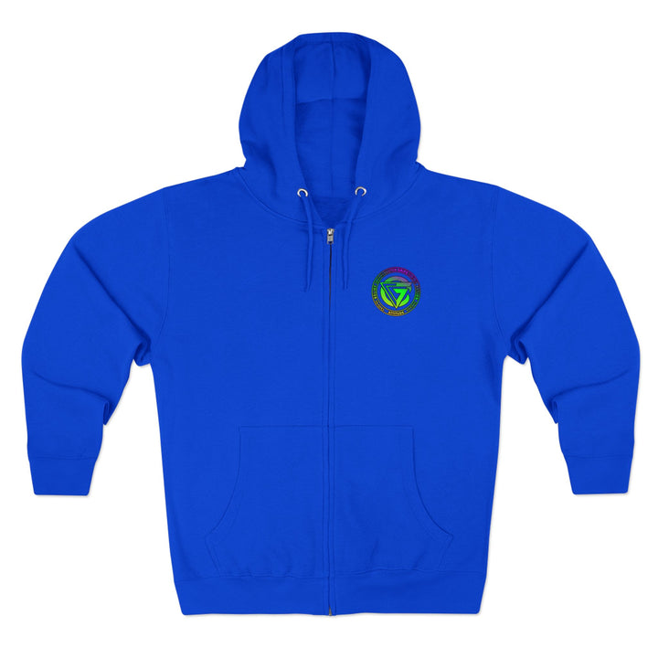 CG GRIP MASTER MAC YELLOW GREEN PURPLE /LIFT OR DIE ZIP UP