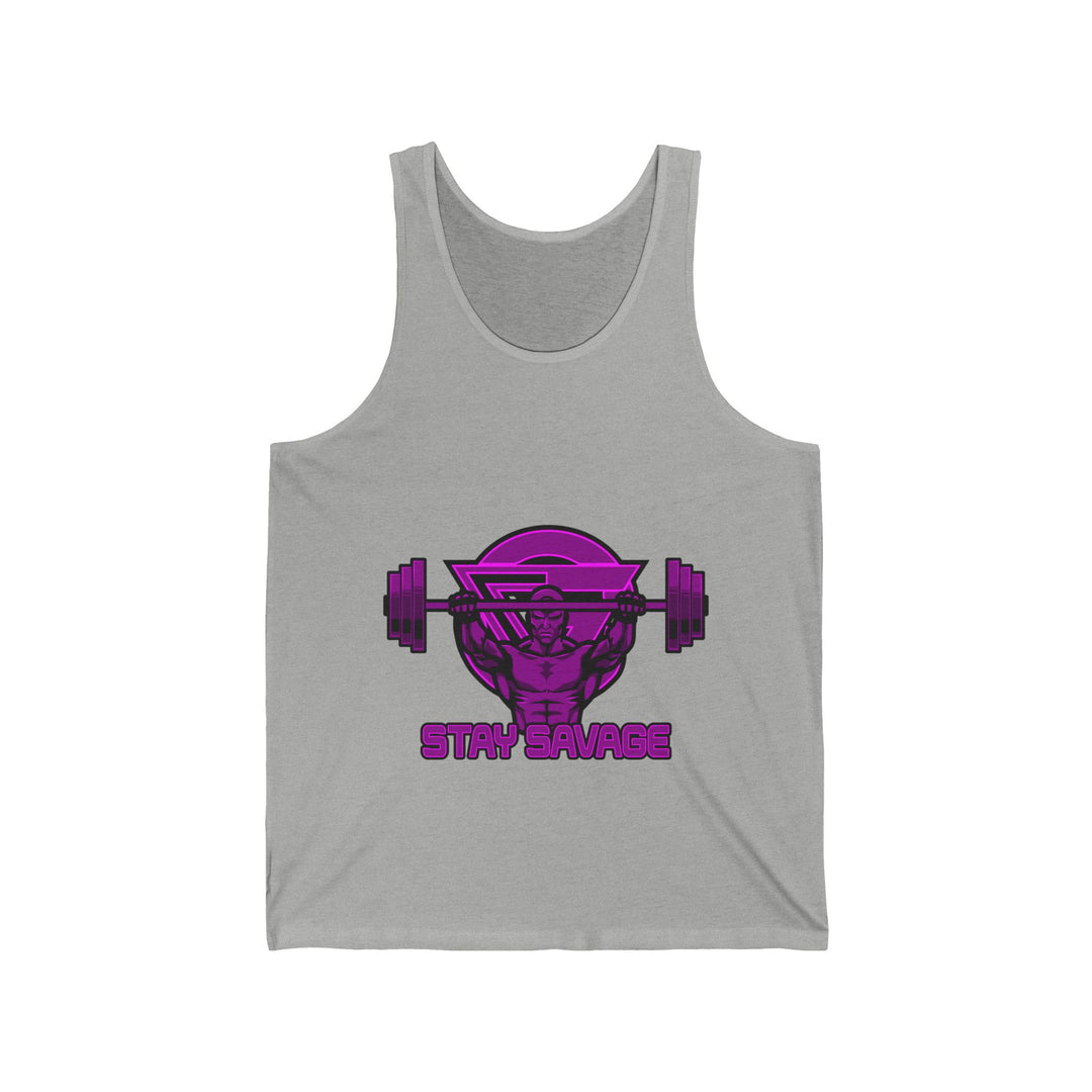 ENTER THE MAC PURPLE TANK/STAY SAVAGE