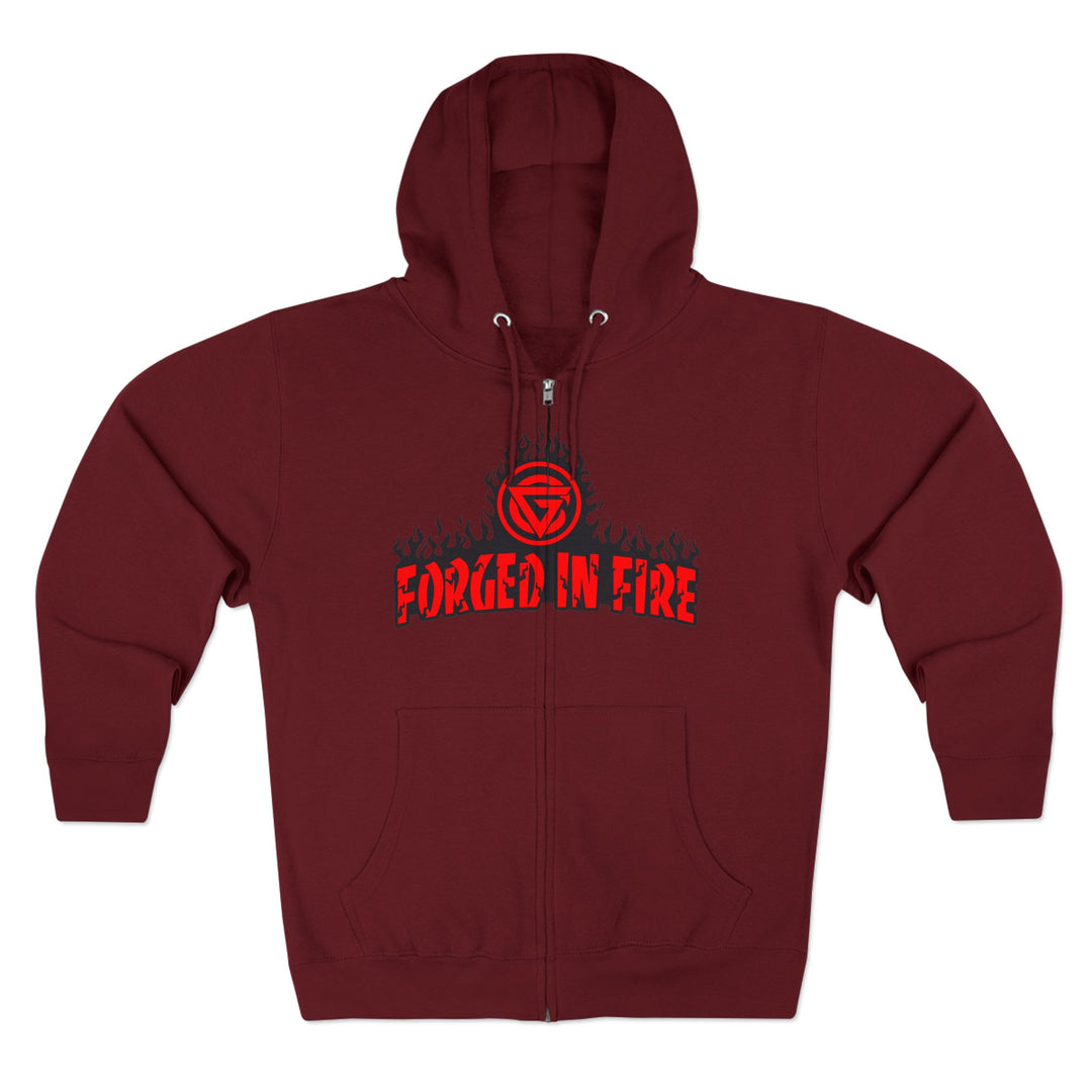 CG  NAVY SEAL TRIBUTE  RIP RED BLACK /READY FOR WAR ZIP UP