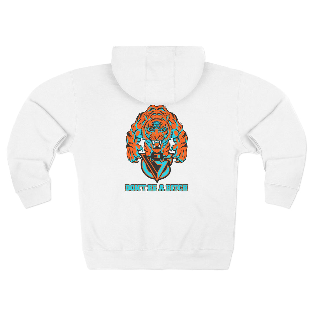 CG WICKED TIGER MIAMI COLORS/DONT BE A BITCH ZIP UP