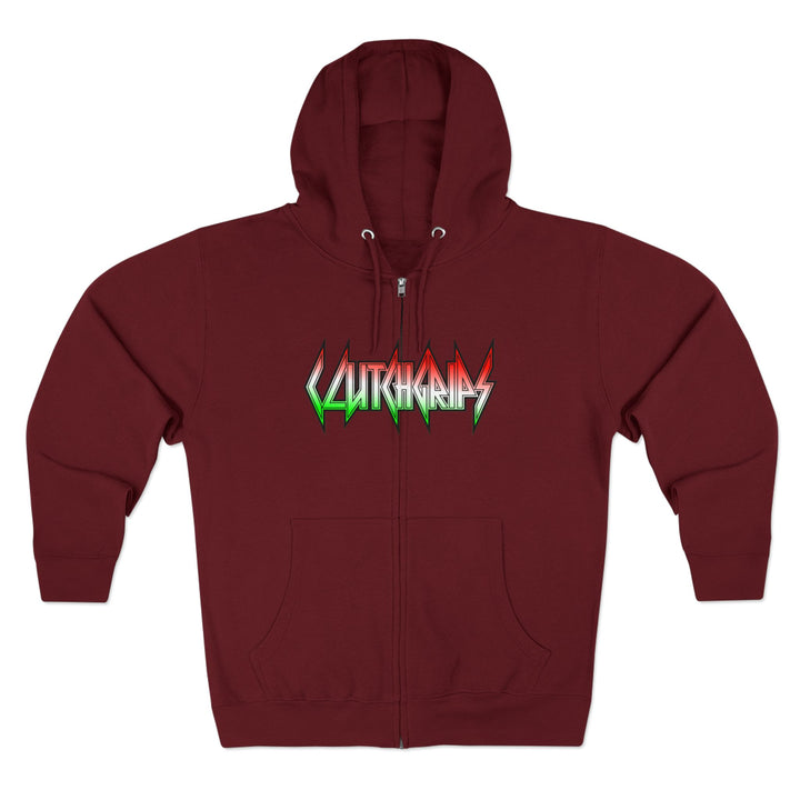 CG SAMURAI MAC RED WHITE GREEN /CLUTCHGRIPS ZIP UP