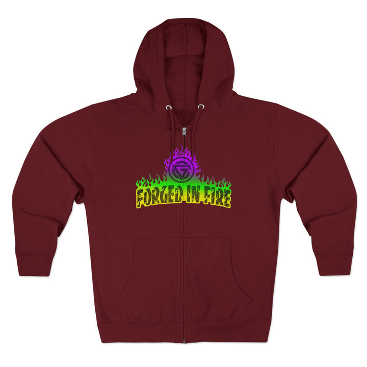 CG LIGHTNING KING YELLOW GREEN PURPLE /STAY SAVAGE ZIP UP
