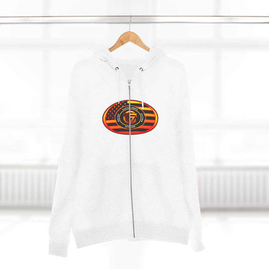 MAC VS SNAKE ORANGE GOLD FADE /WELCOME TO THE JUNGLE ZIP UP