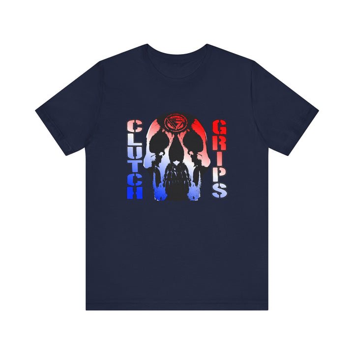 SKULLATOR RED WHITE BLUE FADE/CLUTCHGRIPS