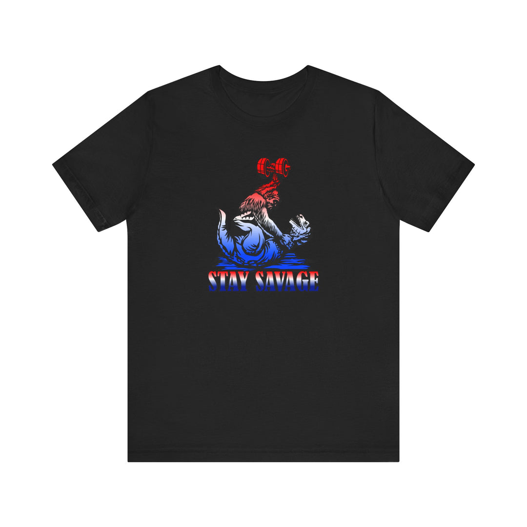 CG APE VS ZILLA RED WHITE BLUE /STAY SAVAGE