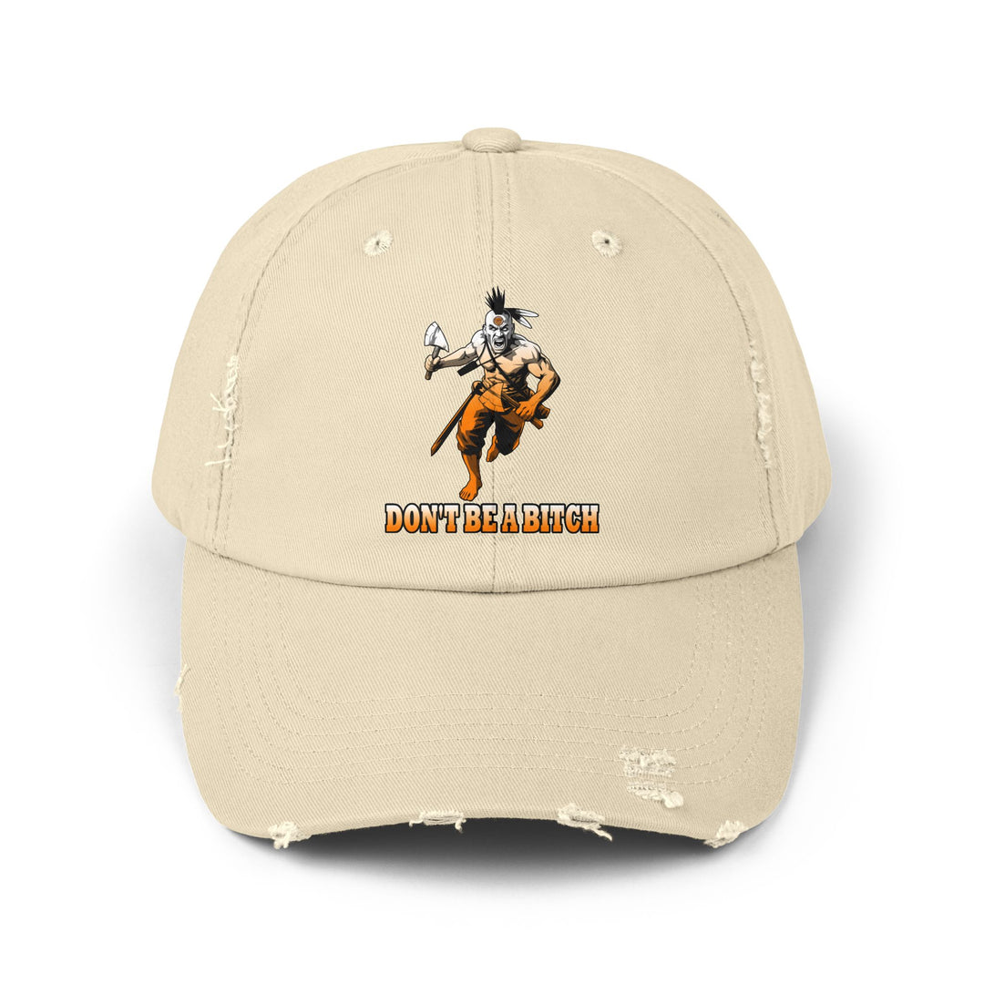 MAC BRAVE ORANGE WHITE FADE /DONT BE A BITCH CAP