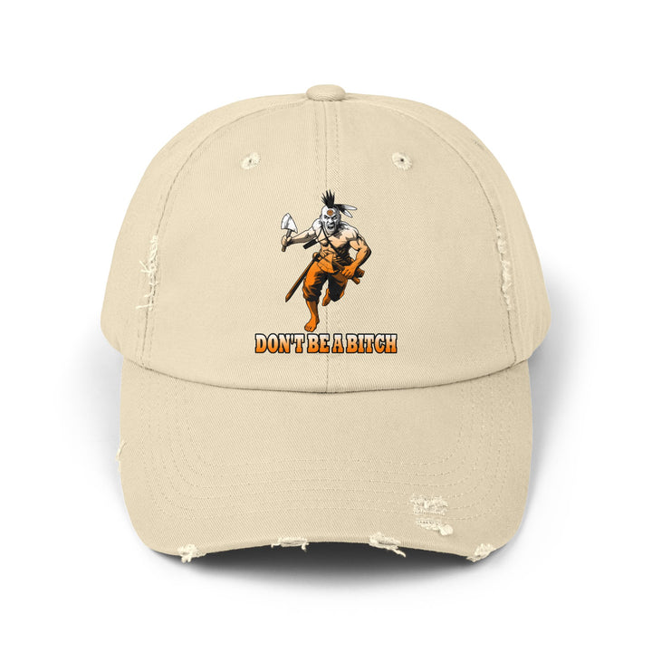 MAC BRAVE ORANGE WHITE FADE /DONT BE A BITCH CAP