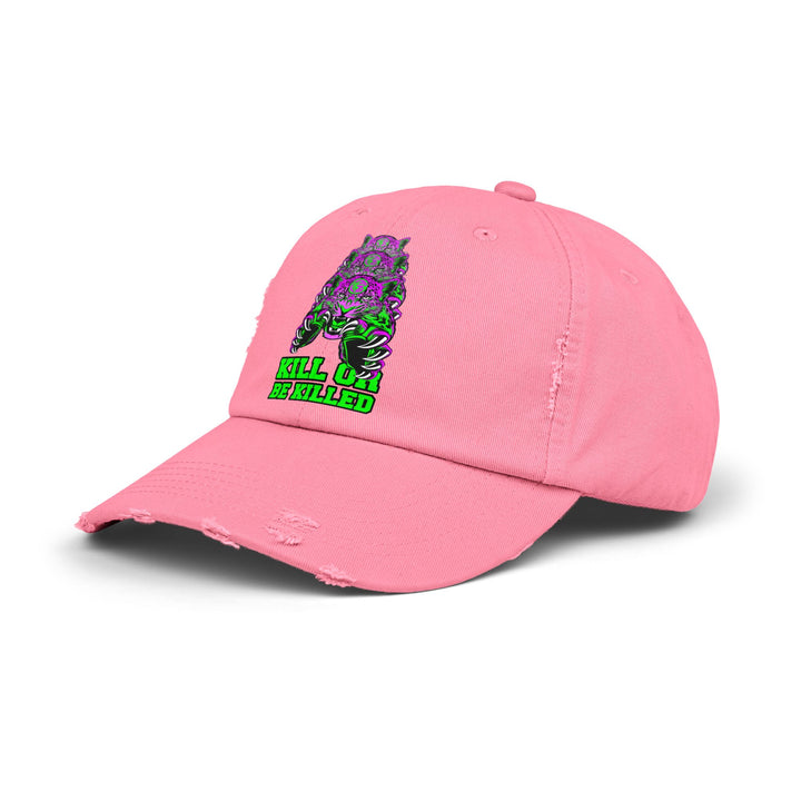 CG LEAPOARD PURPLE GREEN /KILL OR BE KILLED CAP