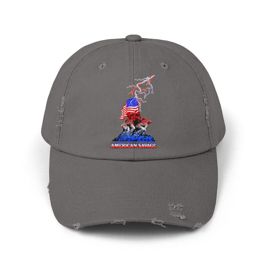 CG AMERICAN WARRIOR RED WHITE BLUE/AMERICAN SAVAGE CAP