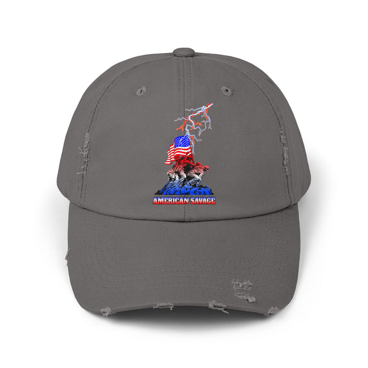 CG AMERICAN WARRIOR RED WHITE BLUE/AMERICAN SAVAGE CAP