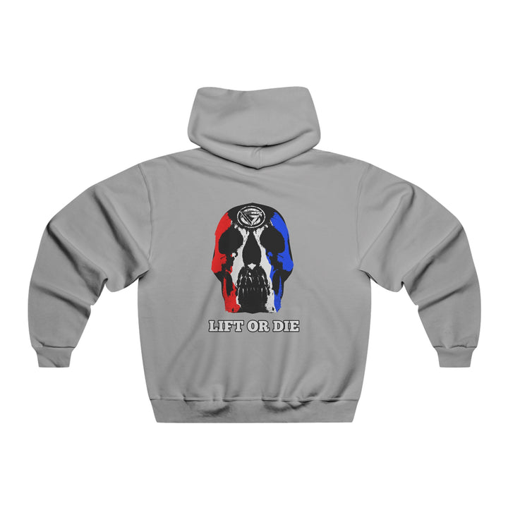 SKULLATOR- RED WHITE BLUE/LIFT OR DIE