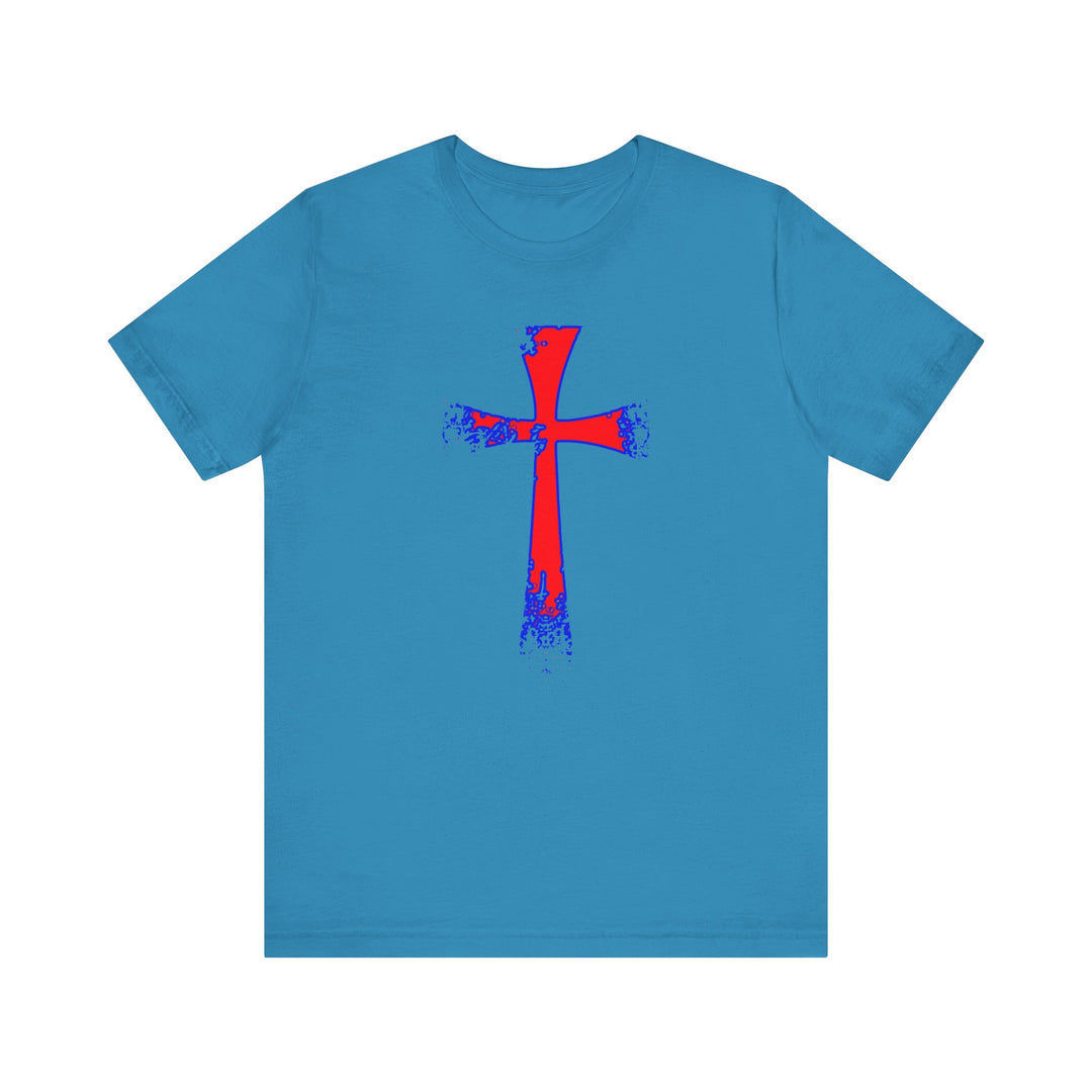 CG CRUSADER FAITH SHIRT RED BLUE