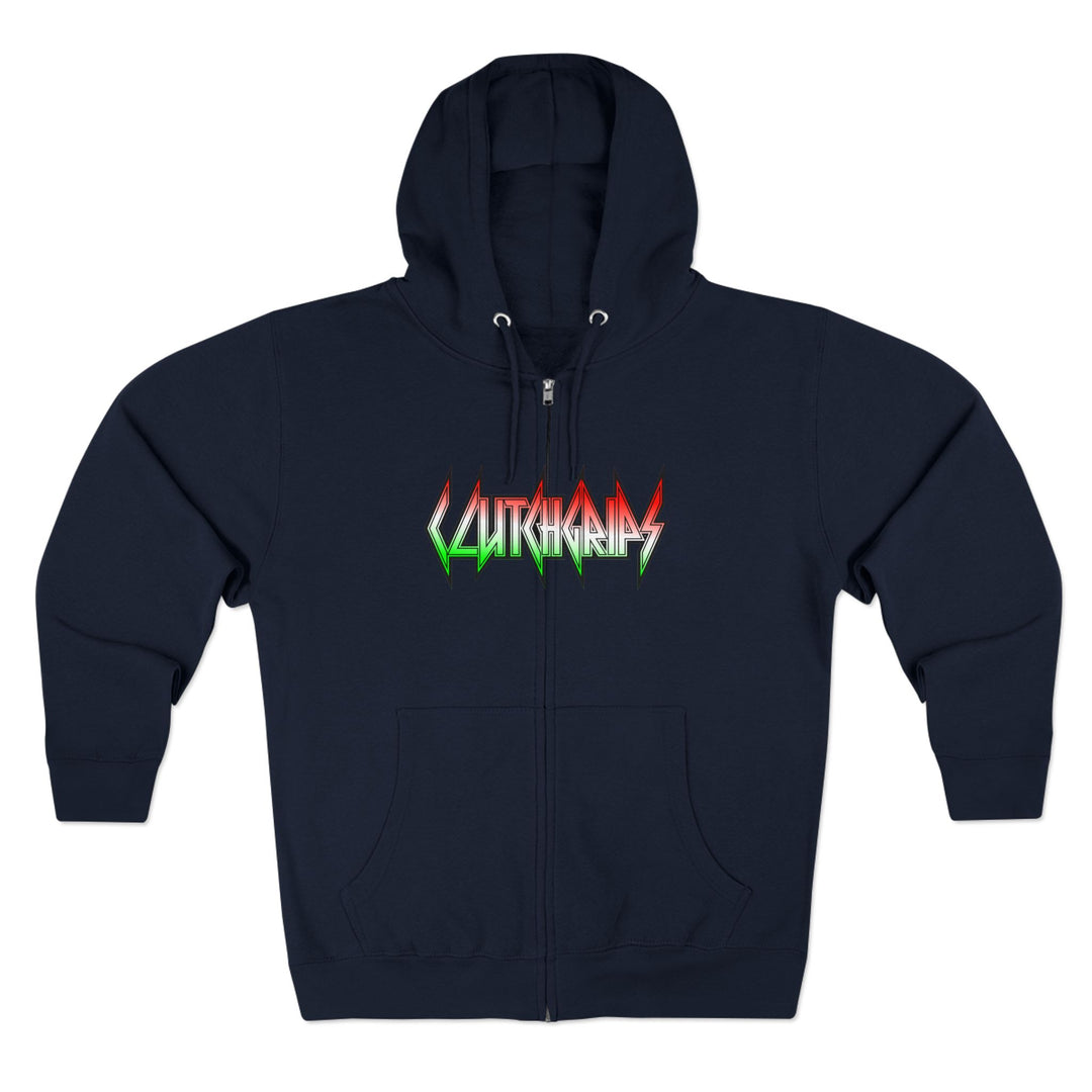 CG SKULLATOR SGL BELL DRAGON TIGER RED WHITE GREEN FADE /STAY SAVAGE ZIP UP