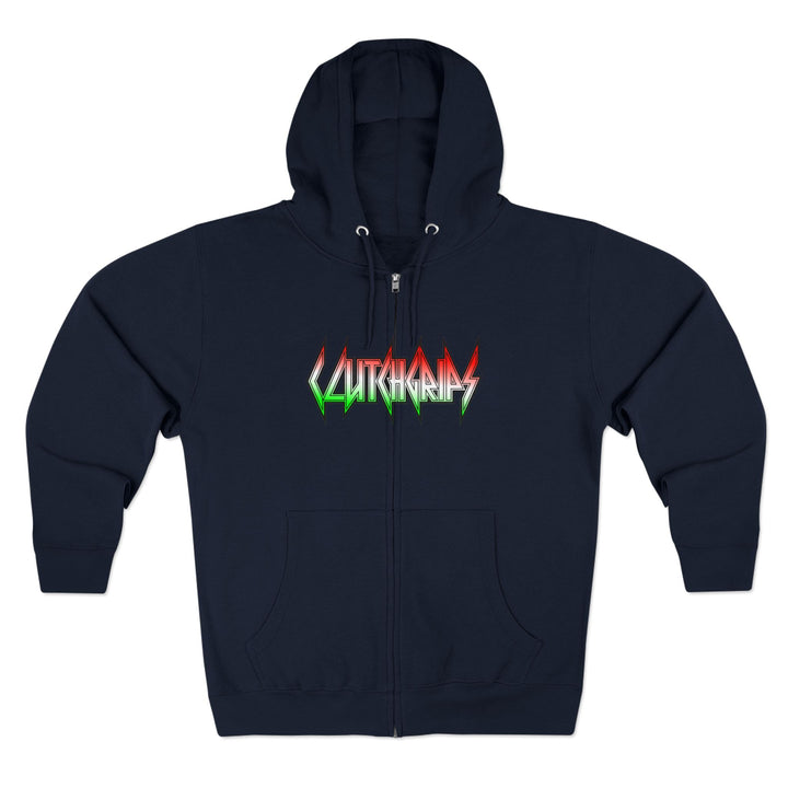 CG SKULLATOR SGL BELL DRAGON TIGER RED WHITE GREEN FADE /STAY SAVAGE ZIP UP