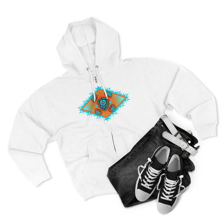 SAMURAI MASTER TRAINER MIAMI COLORS /DONT BE A BITCH  ZIP UP
