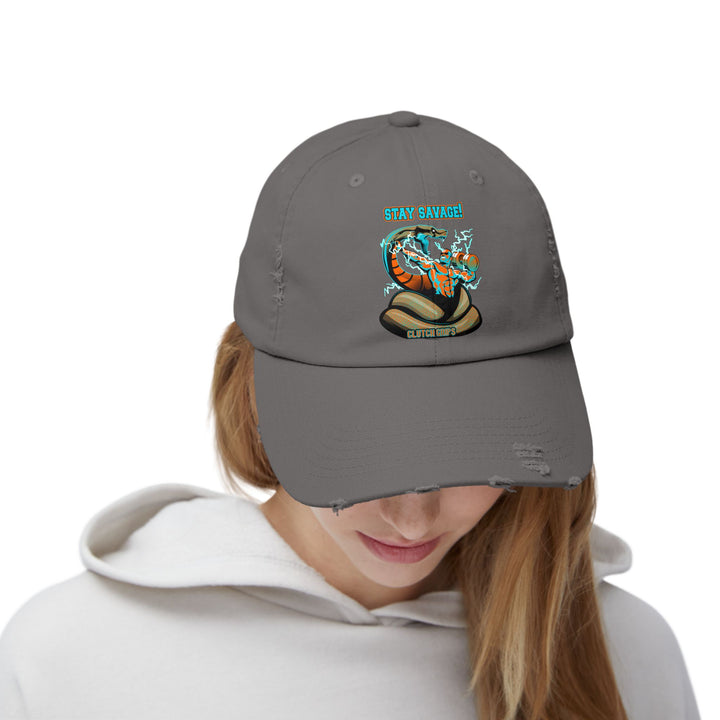 MAN VS SNAKE MIAMI STYLE/STAY SAVAGE CAP