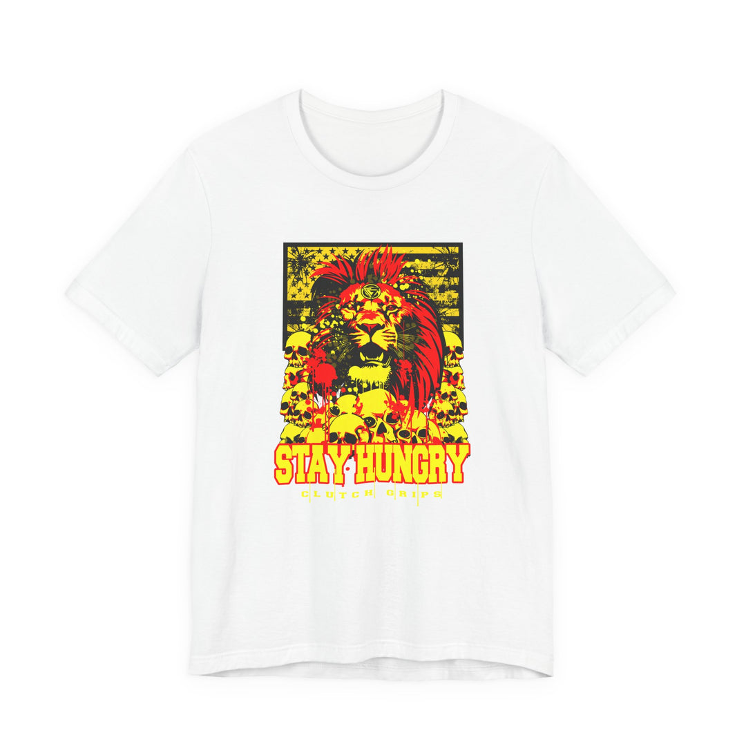 LION HEART YELLOW RED BLACK /STAY HUNGRY