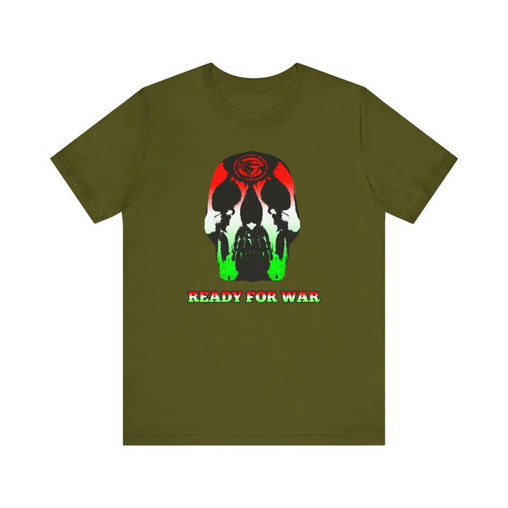 SKULLATOR RED WHITE GREEN /READY FOR WAR