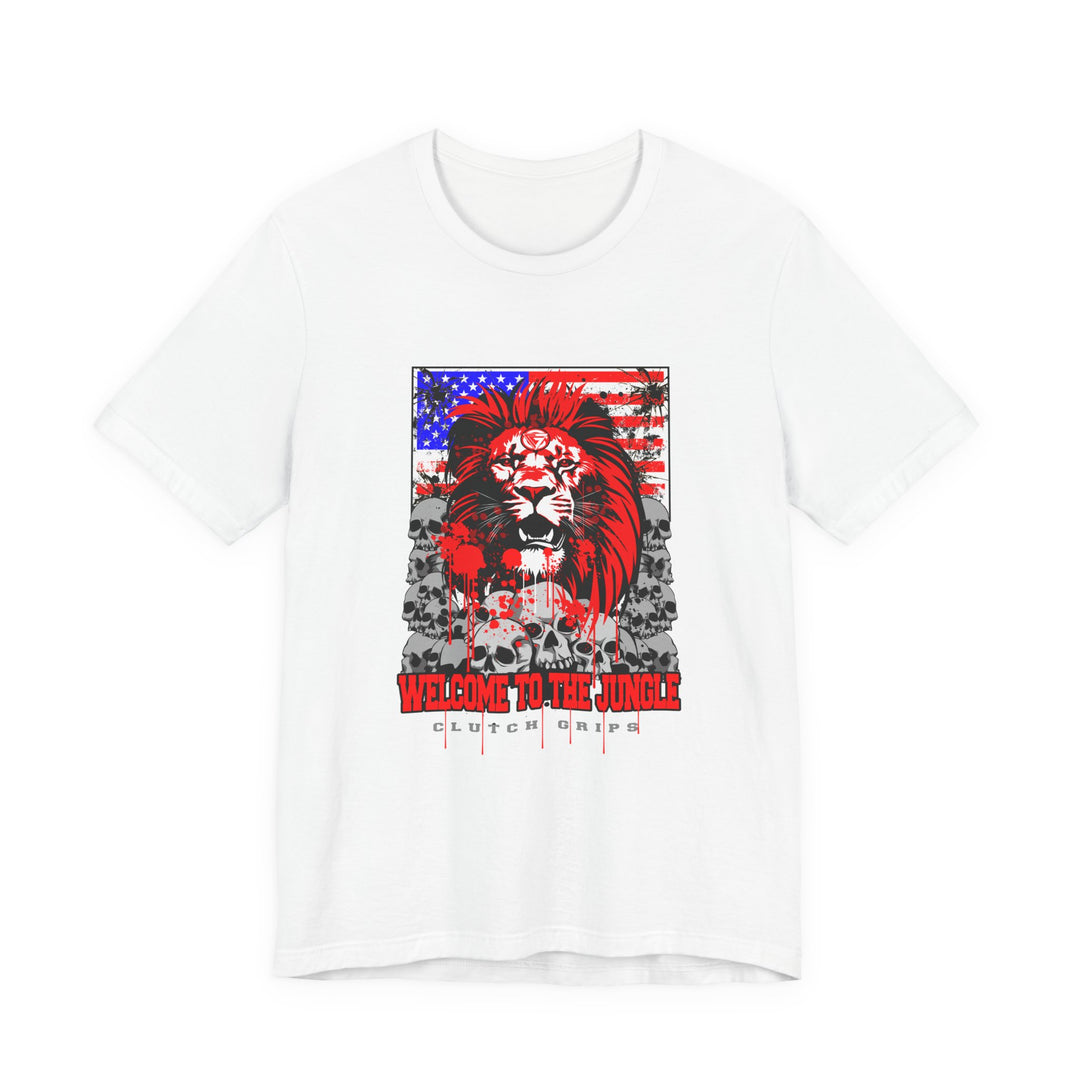 LIONHEART USA FLAG RED WHITE BLUE /WELCOME TO THE JUNGLE