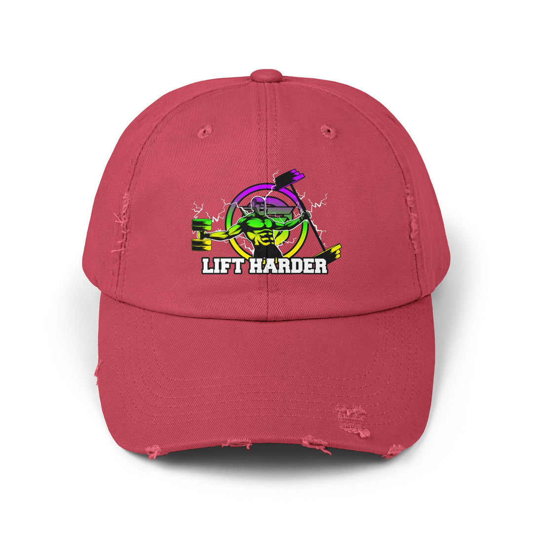 CG SPARTAN LIFT YELLOW GREEN PURPLE/LIFT HARDER CAP