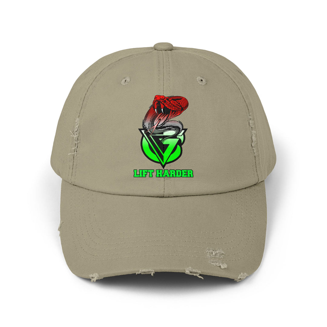 CG VIPER RED WHITE GREEN/LIFT HARDER CAP
