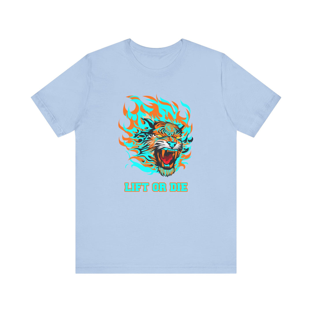 TIGER FLAME MIAMI AQUA ORANGE /LIFT OR DIE