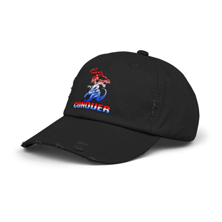 APE VS ZILLA RED WHITE BLUE FADE /CONQUER CAP